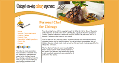 Desktop Screenshot of chefontherunchicago.com